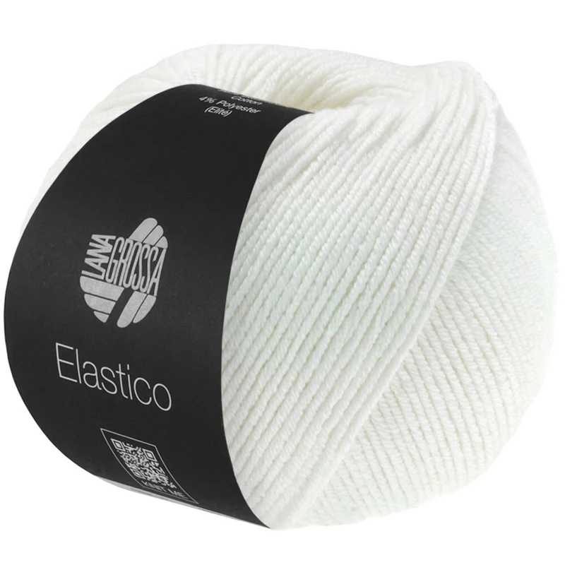 Lana Grossa Elastico 001 Hvid