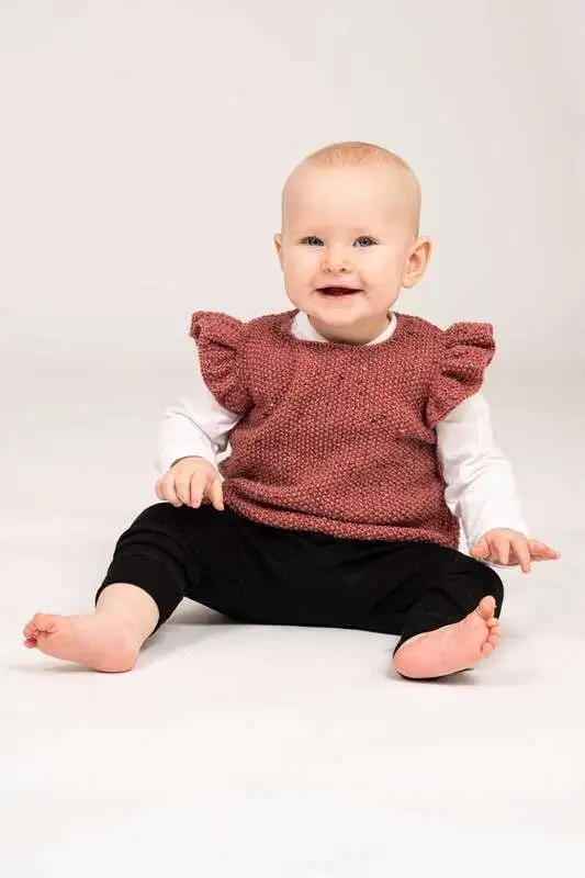 144-2 KLOKKEBLOMST VEST - MINI