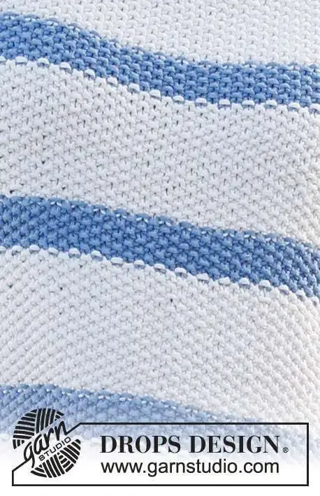 230-27 Sea Bird Top by DROPS Design