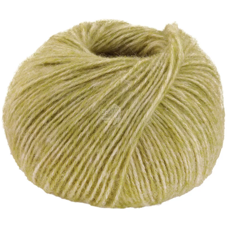 Lana Grossa Natural Alpaca Pelo 26 Kiwi meleret