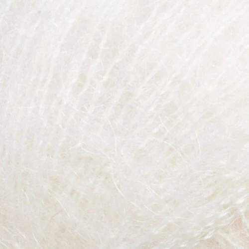 Järbo Fin Mohair Silke 20 Naturhvid