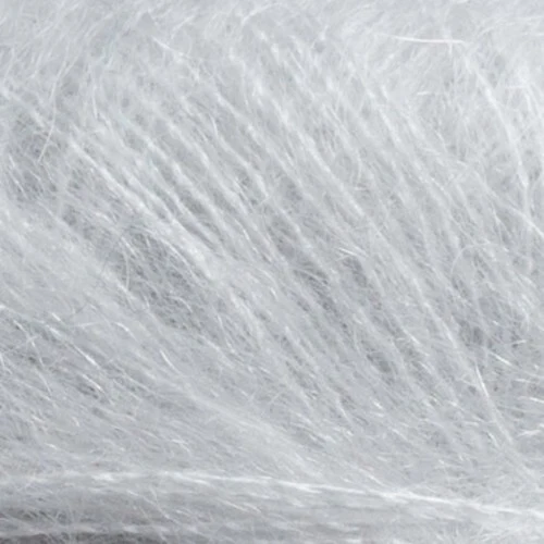 Järbo Fin Mohair Silke 31 Arktisk ulv