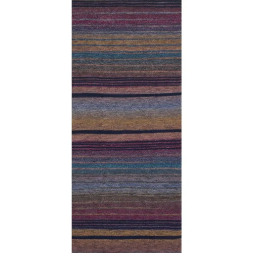 Mayflower Taormina 006 Blomme/Navy/Petrolblå/Sand