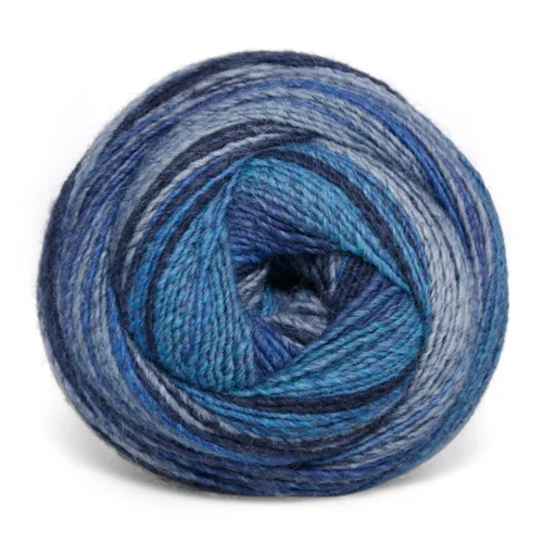 Mayflower Taormina 023 Midnat/ Himmelblå/ Lysegrå/ Mørkegrå