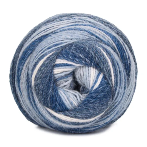 Mayflower Taormina 010 Himmelblå/Hvid/Jeans/Isblå