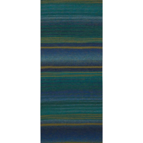 Mayflower Taormina 011 Grøn/Jeansblå/Sennep/Marineblå