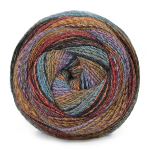 Mayflower Taormina 001 Blå/Terracotta/Sort/Chili