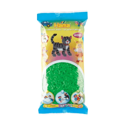 Hama Midi Perler, Transparent, 6000 stk