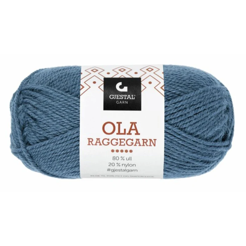 Gjestal Ola Raggegarn 714 Denim