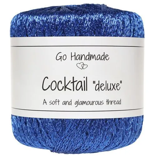 Go Handmade Cocktail "deluxe" 17546 Koboltblå