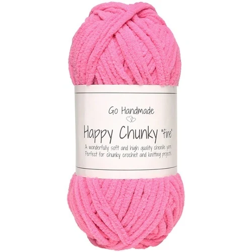 Go Handmade Happy Chunky Fine 17984 Azaleapink