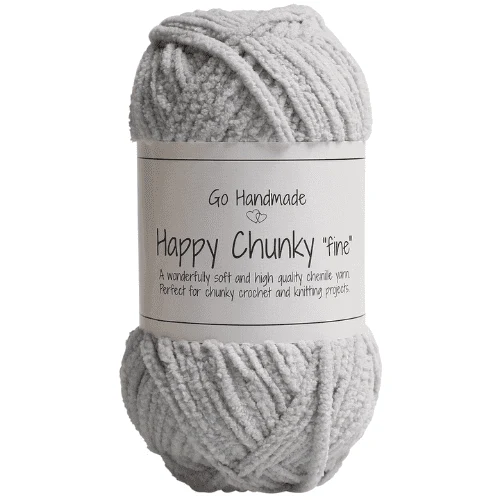 Go Handmade Happy Chunky Fine 17852 Lysegrå