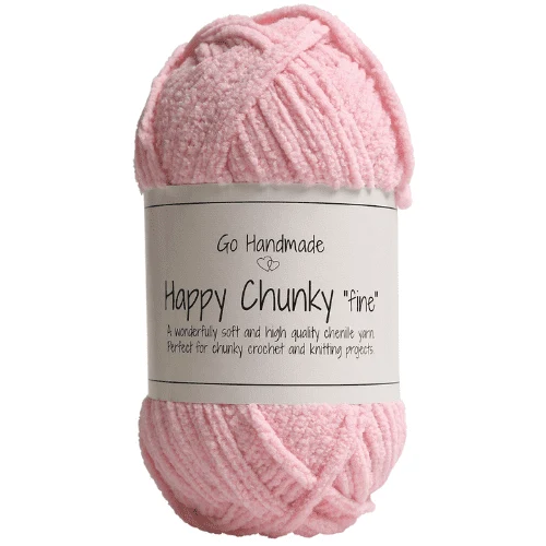 Go Handmade Happy Chunky Fine 17862 Lyserød