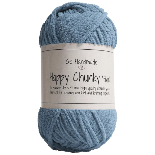 Go Handmade Happy Chunky Fine 17864 Jeans blå