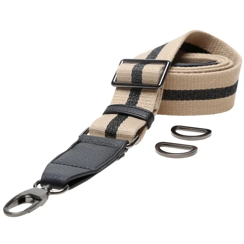 Go Handmade Taske skulderrem, bomuld - justerbar, L80 cm - 125 cm