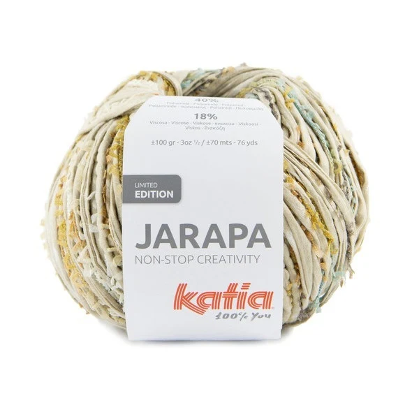 Katia Jarapa 502 Beige-brun-okker-aqua