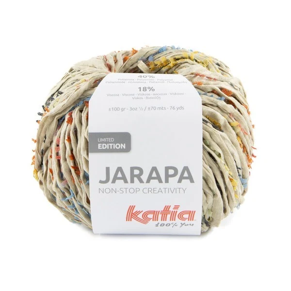 Katia Jarapa 504 Beige-blå-orange-sort