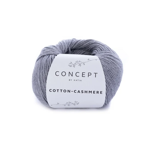 Katia Cotton Cashmere 59 Grå