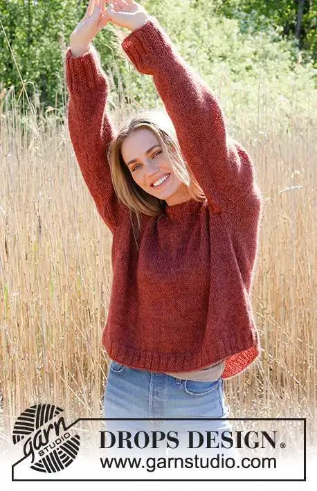 235-10 Crimson Moon by DROPS Design