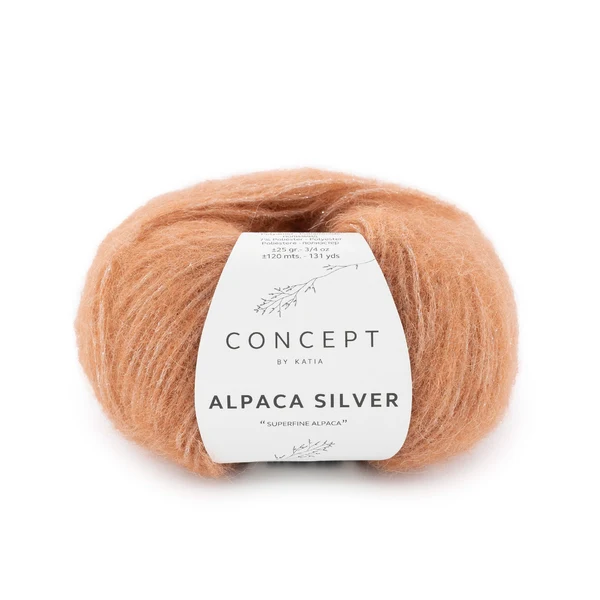 Katia Alpaca Silver 282 Kobber-sølv