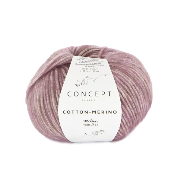 Katia Cotton-Merino 143 Pastelviolet
