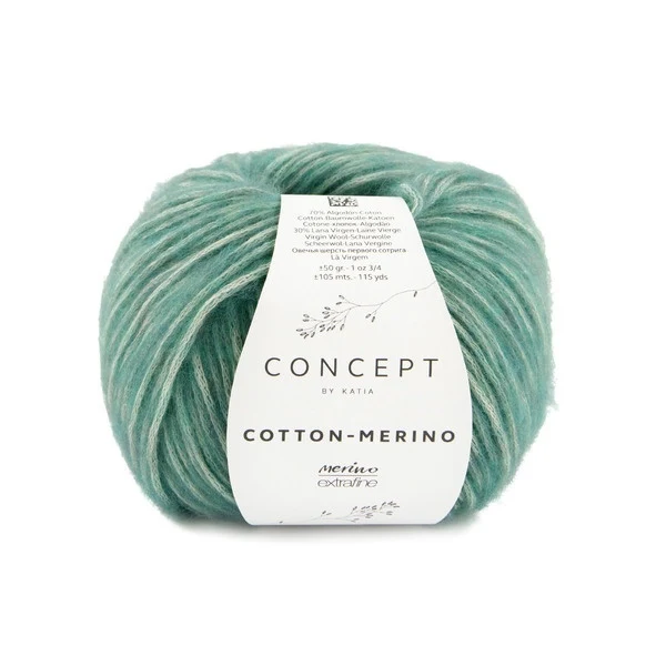 Katia Cotton-Merino 140 Smaragd
