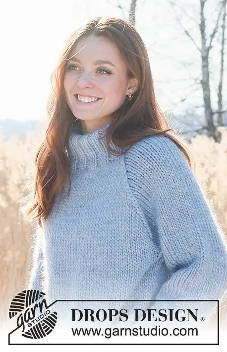 236-24 Clear Winter Sky by DROPS Design