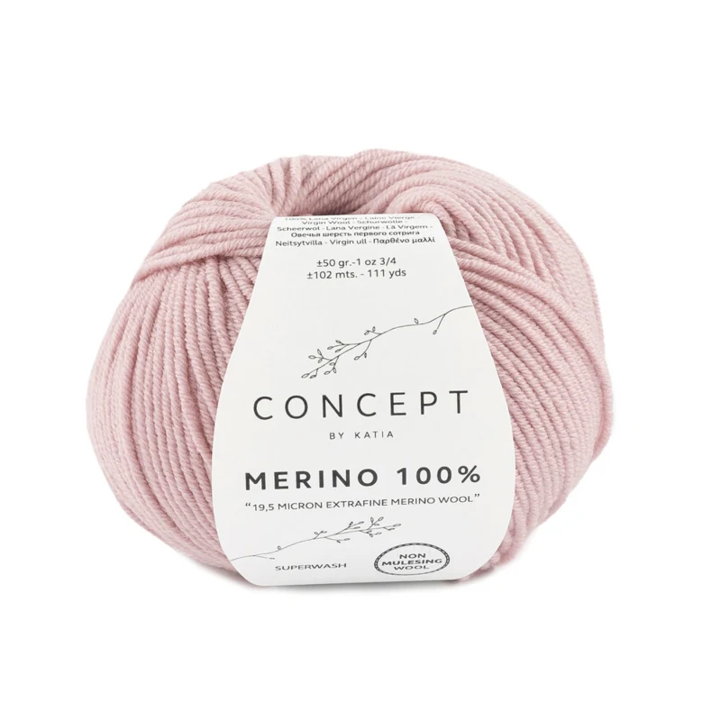 Katia Merino 100% 062 Lys pink