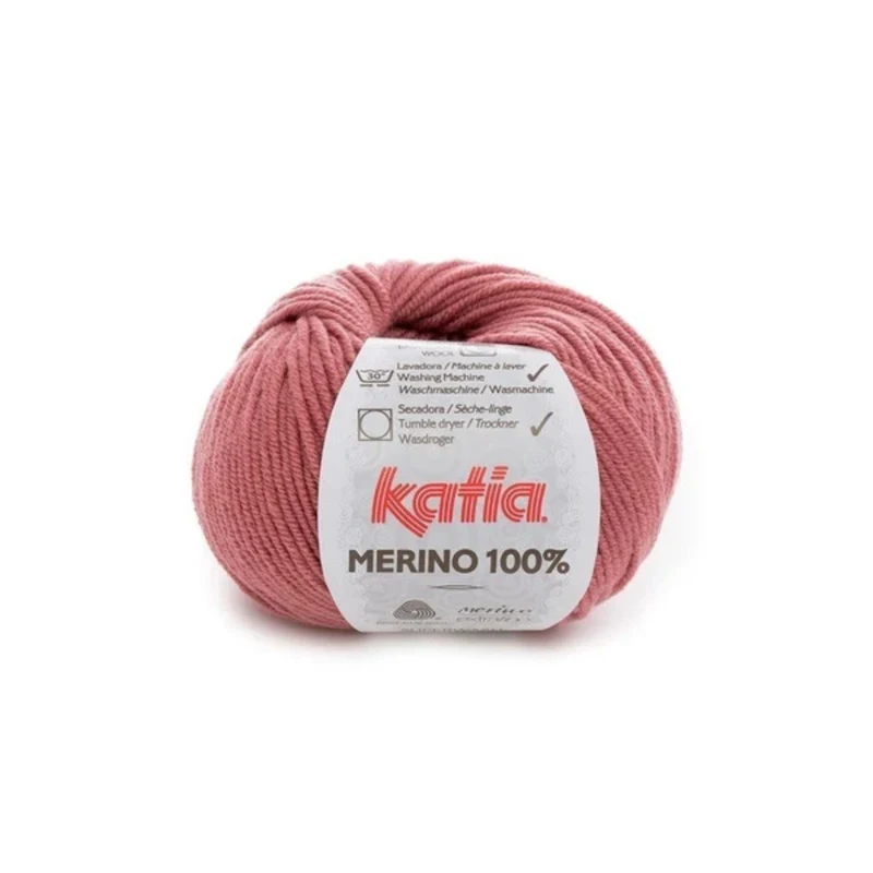 Katia Merino 100% 076 Rosa laks