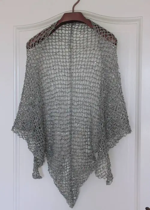 96160 Paillette Sjal