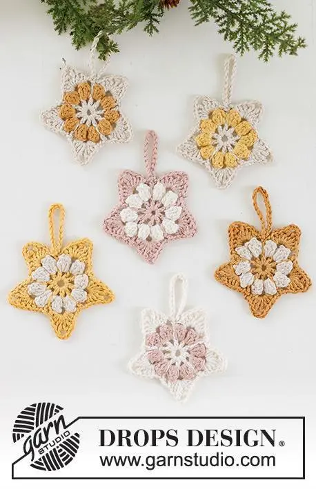 0-1581 Blooming Stars by DROPS Design