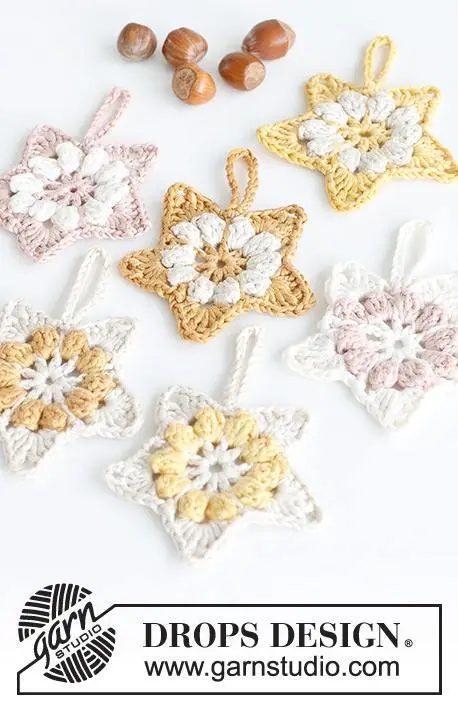 0-1581 Blooming Stars by DROPS Design