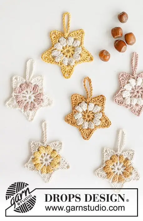 0-1581 Blooming Stars by DROPS Design