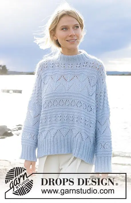 241-1 Blue Porcelain by DROPS Design