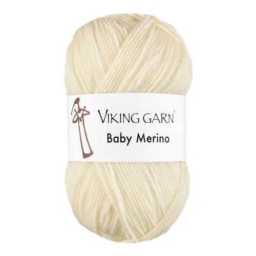 Viking Trend Baby Merino 202 Naturhvid