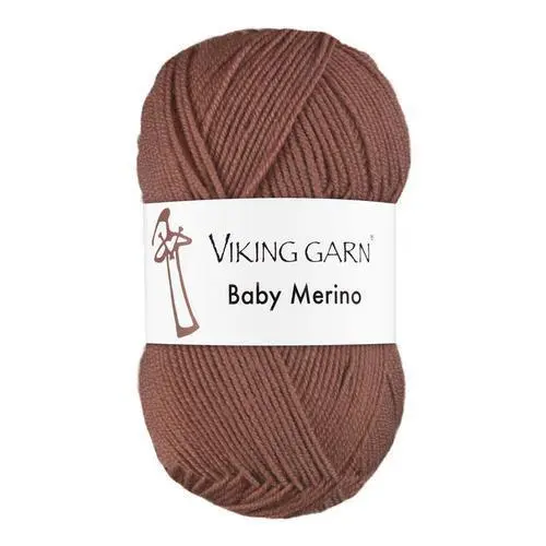 Viking Trend Baby Merino 255 Rødbrun