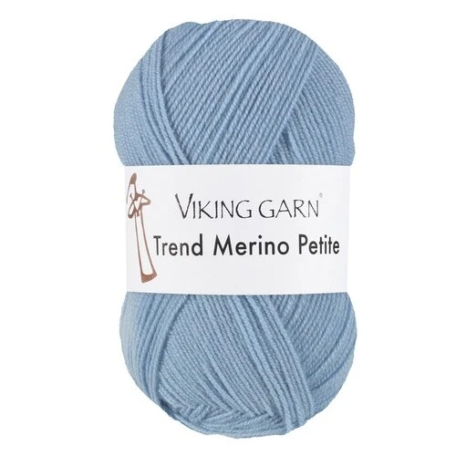 Viking Trend Merino Petite 381 Mellemblå