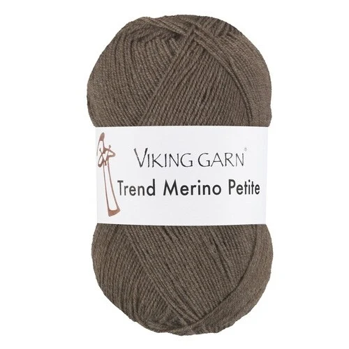 Viking Trend Merino Petite 398 Brun meleret