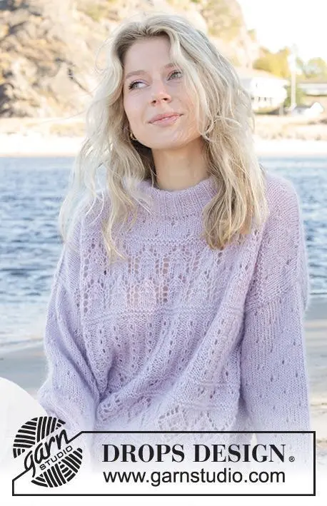 241-9 Fabled Harbour Sweater by DROPS Design