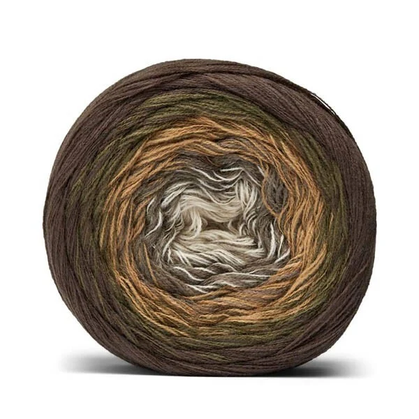 LindeHobby Woolly Cake 02 Gråbrun