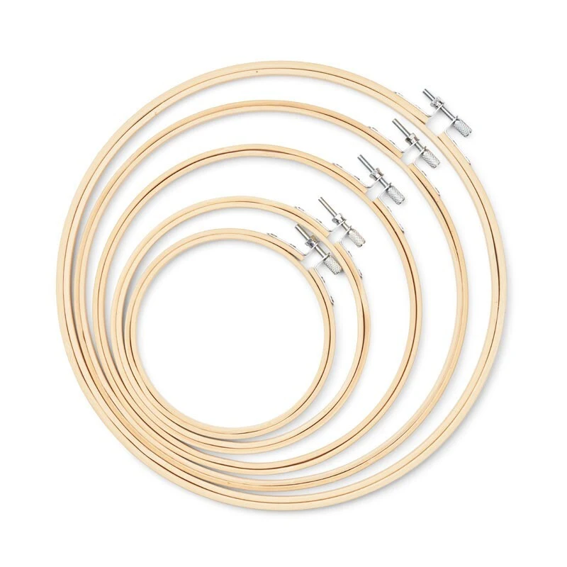 HobbyArts Broderiramme Sæt, 5 stk