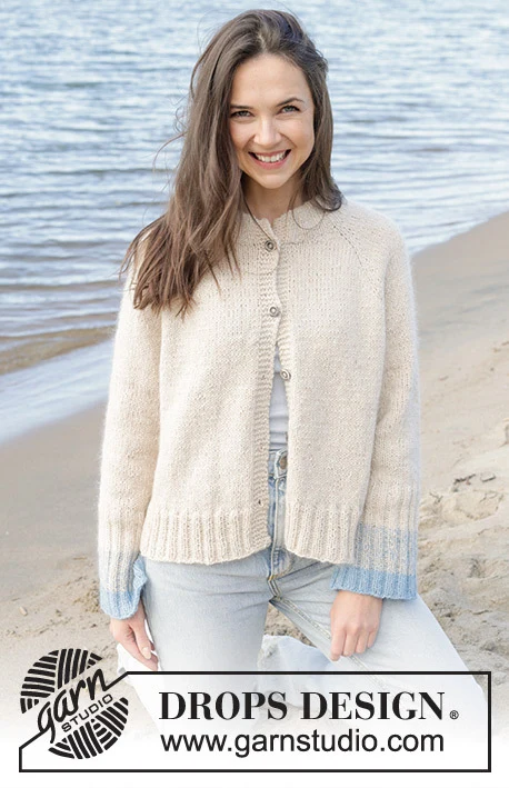 239-19 Rising Blue Tide Cardigan