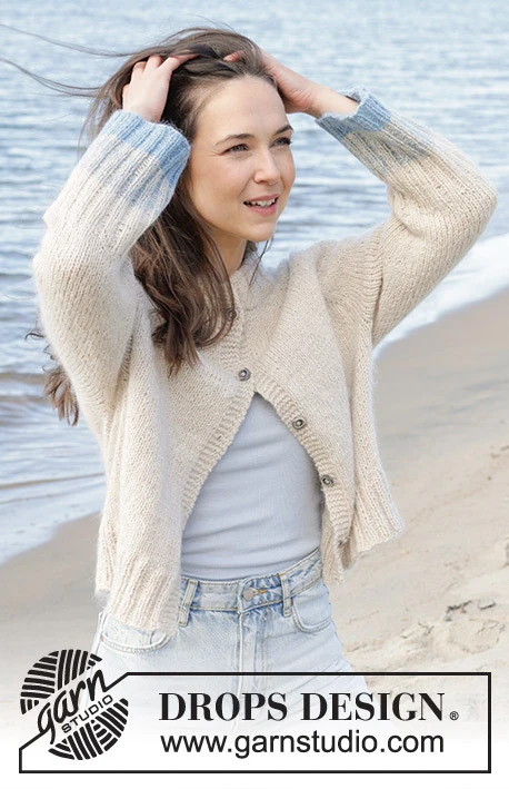 239-19 Rising Blue Tide Cardigan