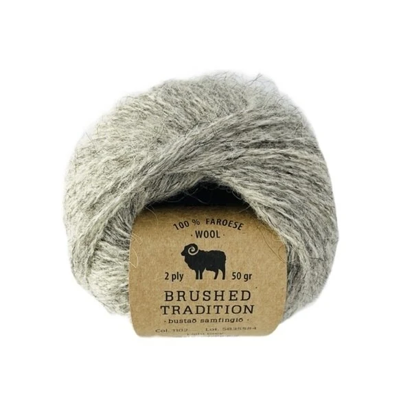 Navia Brushed Tradition 1102 Lysegrå