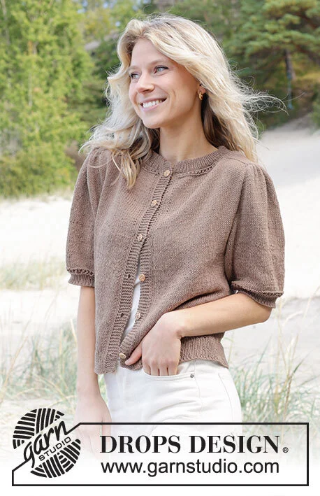 239-15 Sherwood Smiles Cardigan by DROPS Design