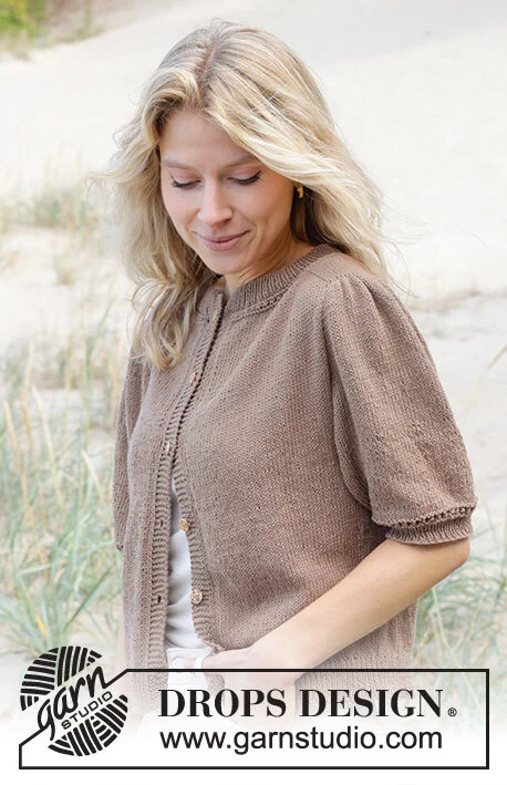 239-15 Sherwood Smiles Cardigan by DROPS Design