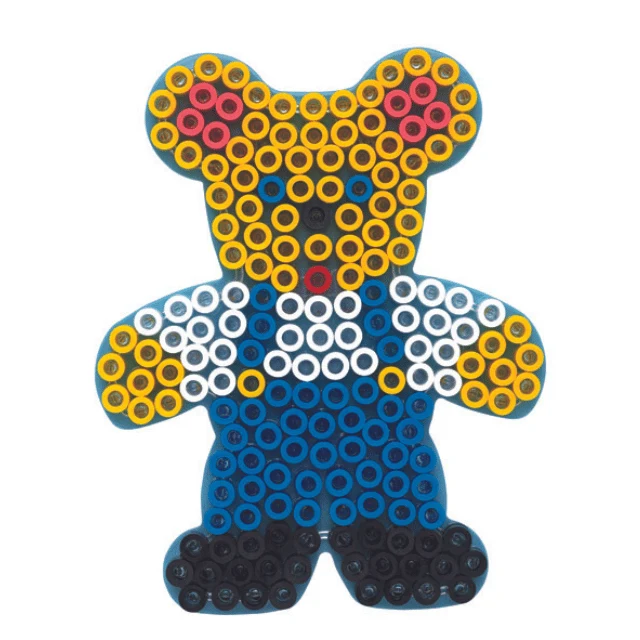 Hama Maxi stiftplade, transparent - Bamse 8204