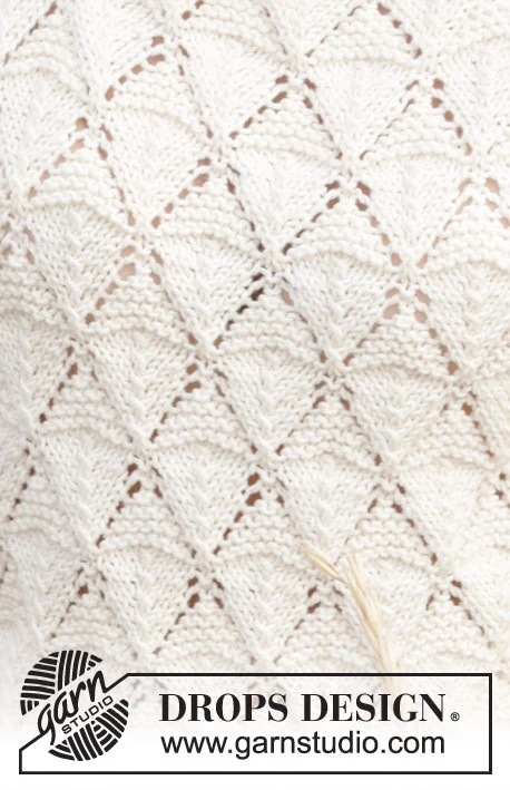 240-8 Dazzling Diamonds Top by DROPS Design