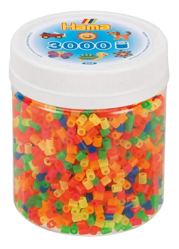 Hama Midi Perler, 3000 stk. - Mix 51