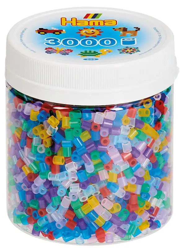 Hama Midi Perler, 3000 stk. - Mix 53